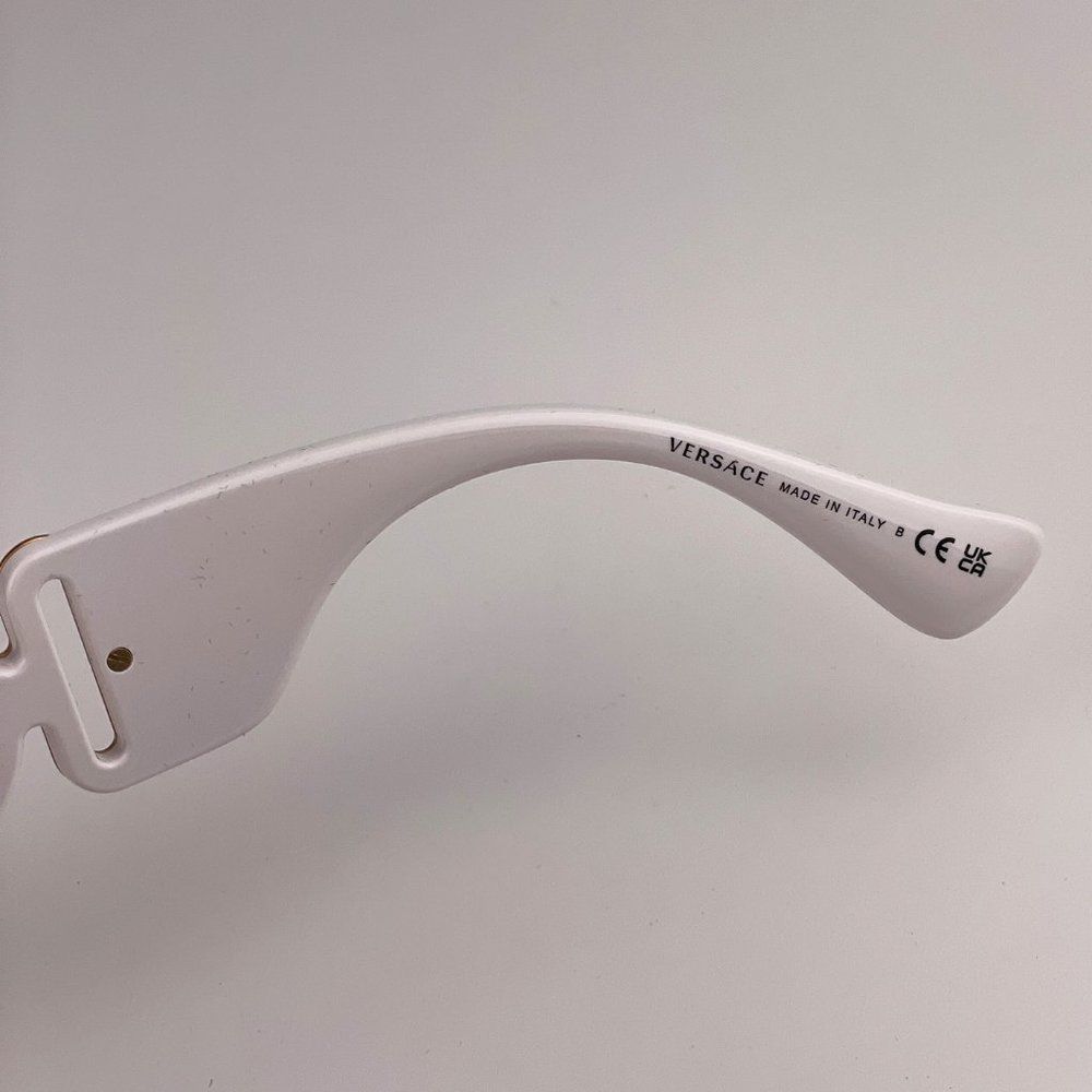 Versace VE4426BU 314/87 MAXI MEDUSA BIGGIE Sunglasses White Gray Oval Women - Picture 10 of 14